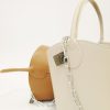Bolso piel creta beige